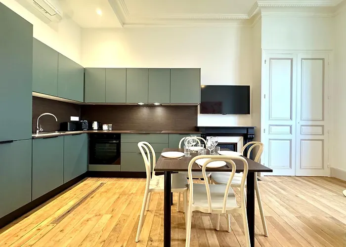 Apartman Le Porte De France, 6 Pers, 300 M Gare, Climatisation