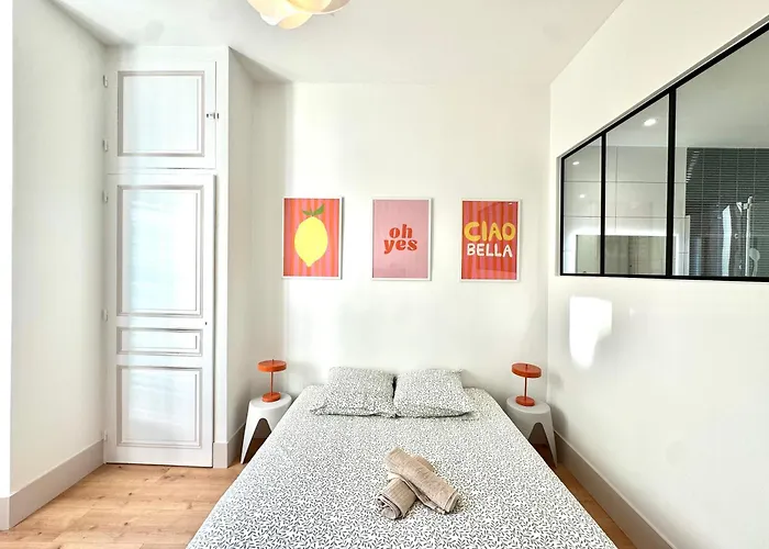 Apartman Le Porte De France, 6 Pers, 300 M Gare, Climatisation *