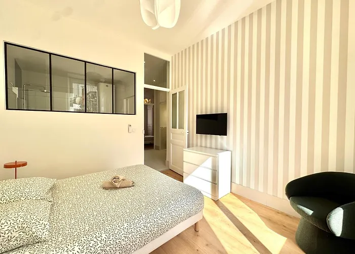 Apartman Le Porte De France, 6 Pers, 300 M Gare, Climatisation Grenoble